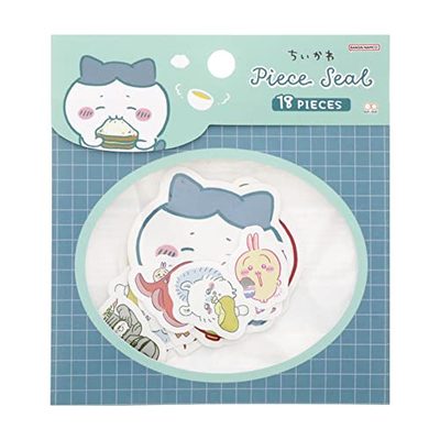 Sun-Star – planche de stickers Chiikawa « Peace » (bleu)