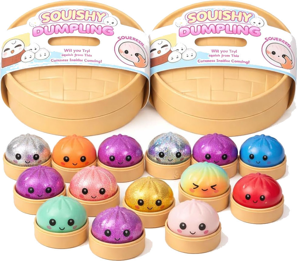 Baozi Mochi Mystery XXL 9,5 cm — Avec boîte vapeur