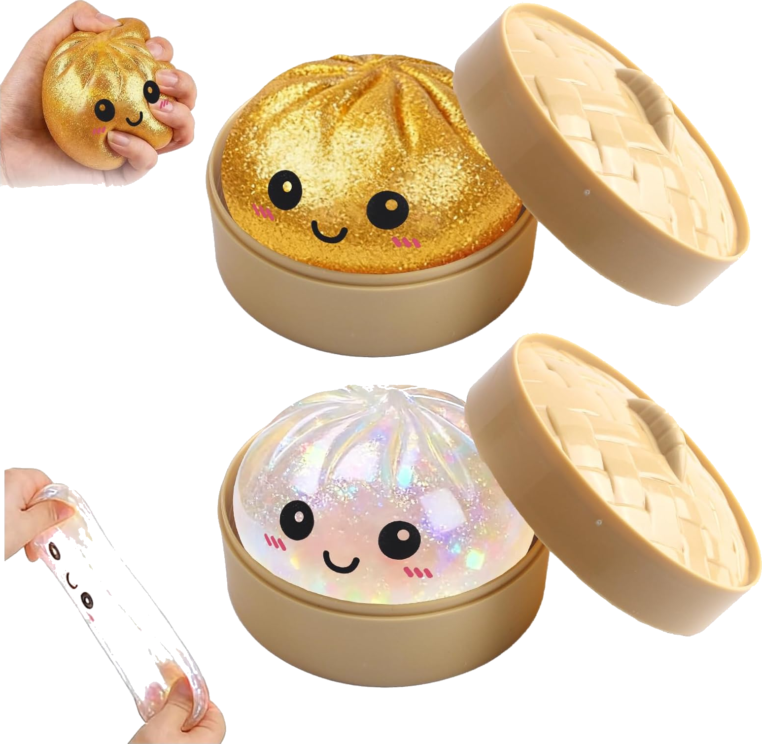 Duo de Baos Squishy Fidget Sensoriel