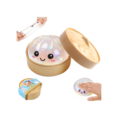 Glitter Dumpling Squishy Fidget Anti-Anxiété